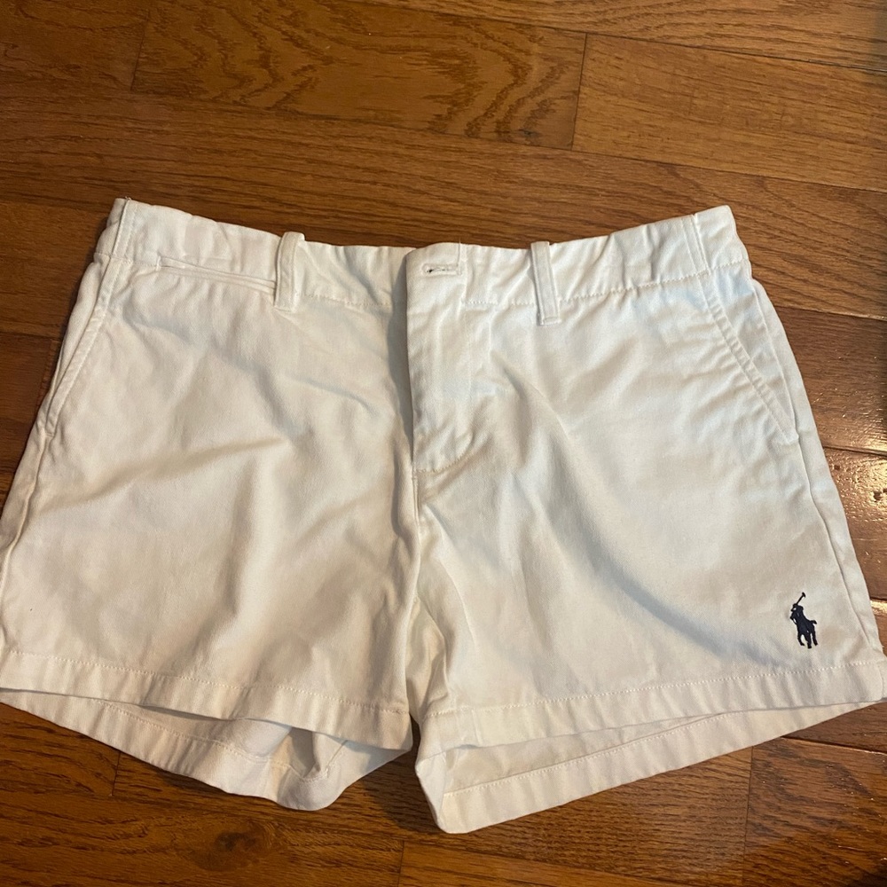 White Ralph Lauren shorts